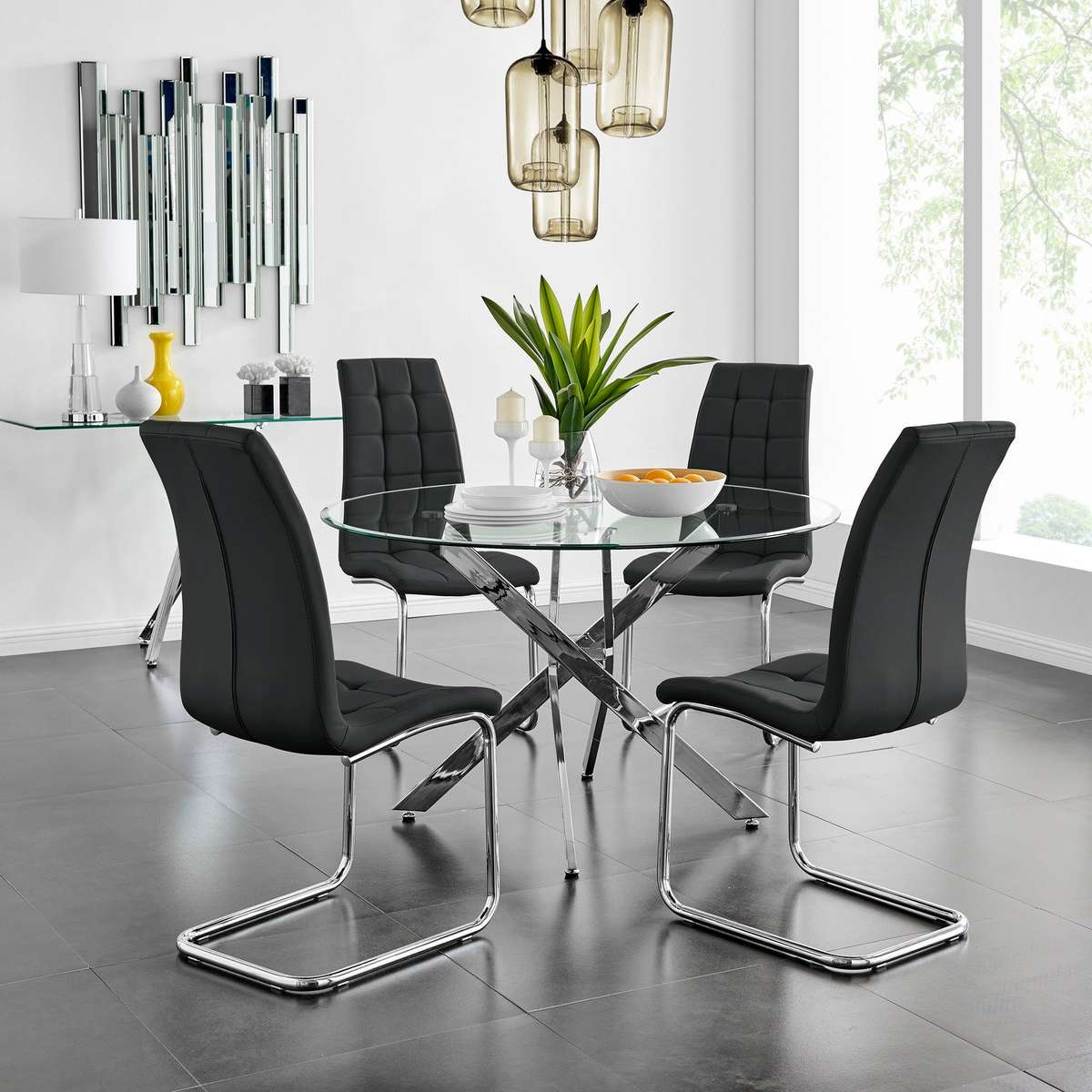 KC FURN-Novara Dining Set
