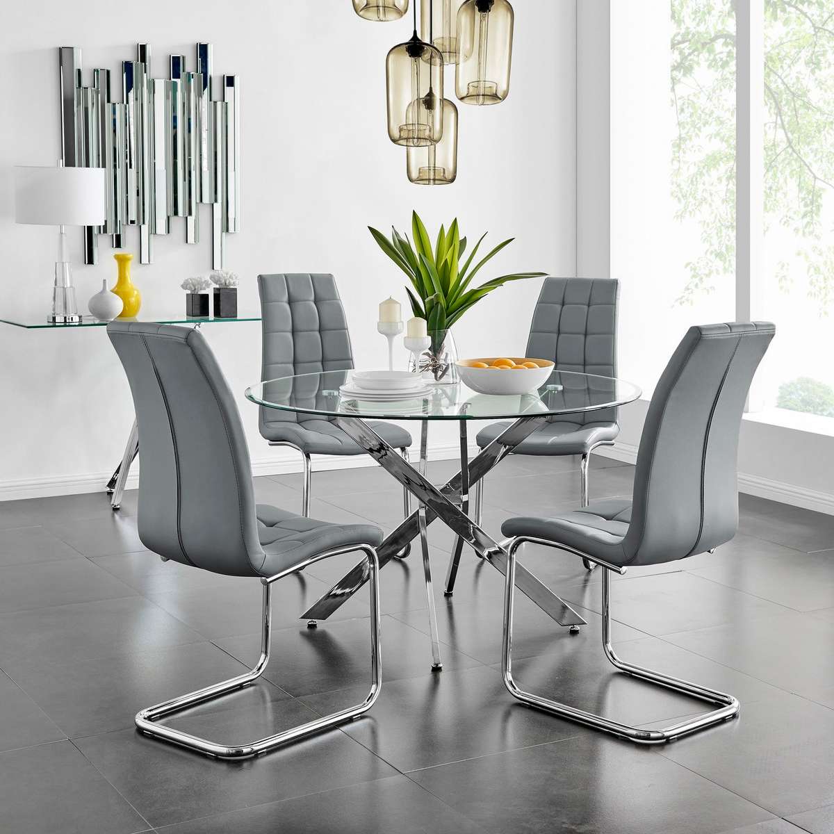 KC FURN-Novara Dining Set