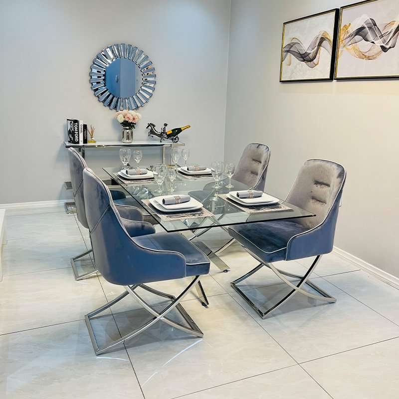 KC FURN-Clara Dining Set