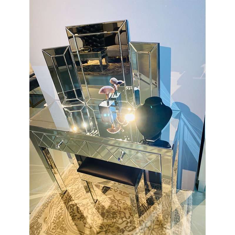 KC FURN - Bellezza Mirror Dressing Table Set.