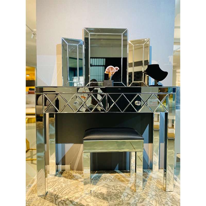 KC FURN - Bellezza Mirror Dressing Table Set.