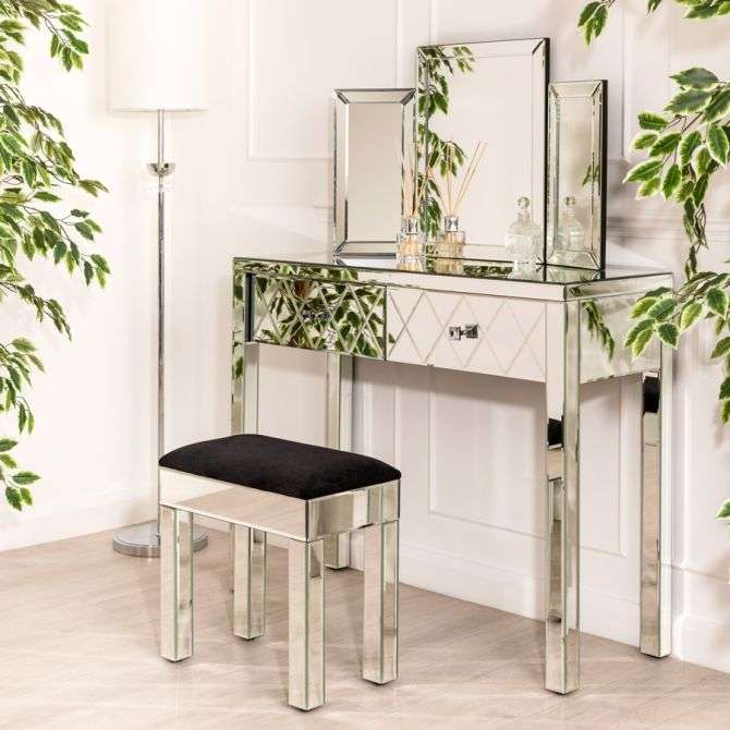 KC FURN - Bellezza Mirror Dressing Table Set.