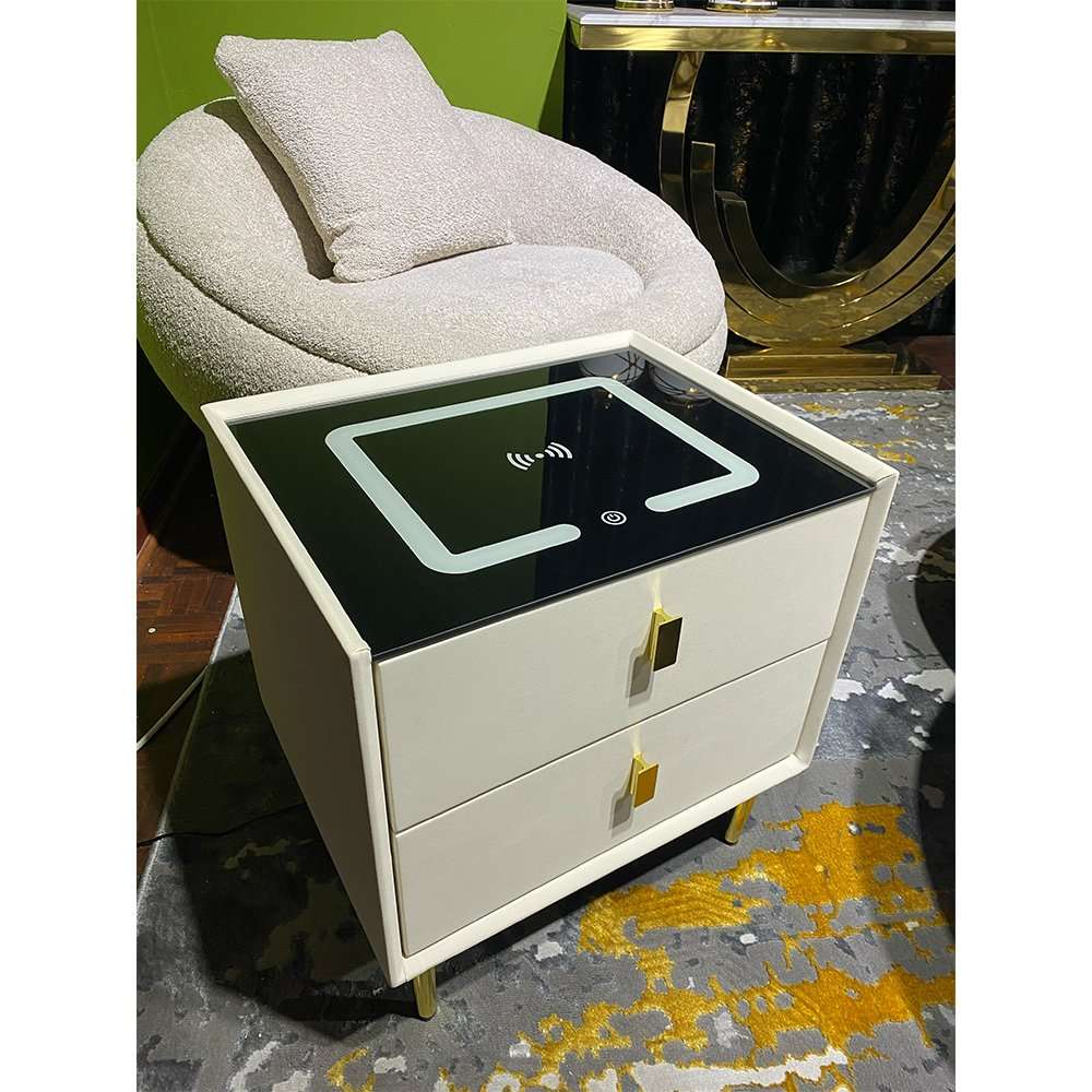 KC FURN-Ethan Smart Bedside Table