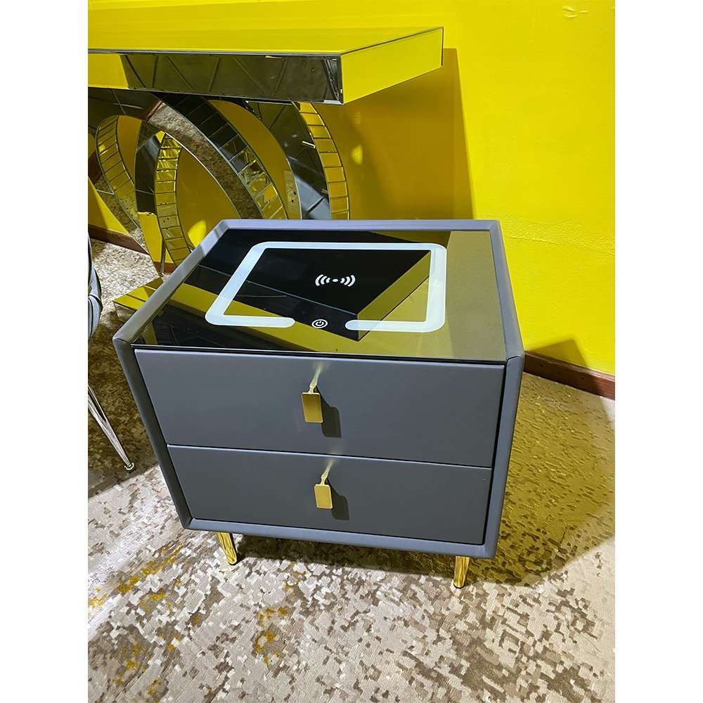 KC FURN-Ethan Smart Bedside Table