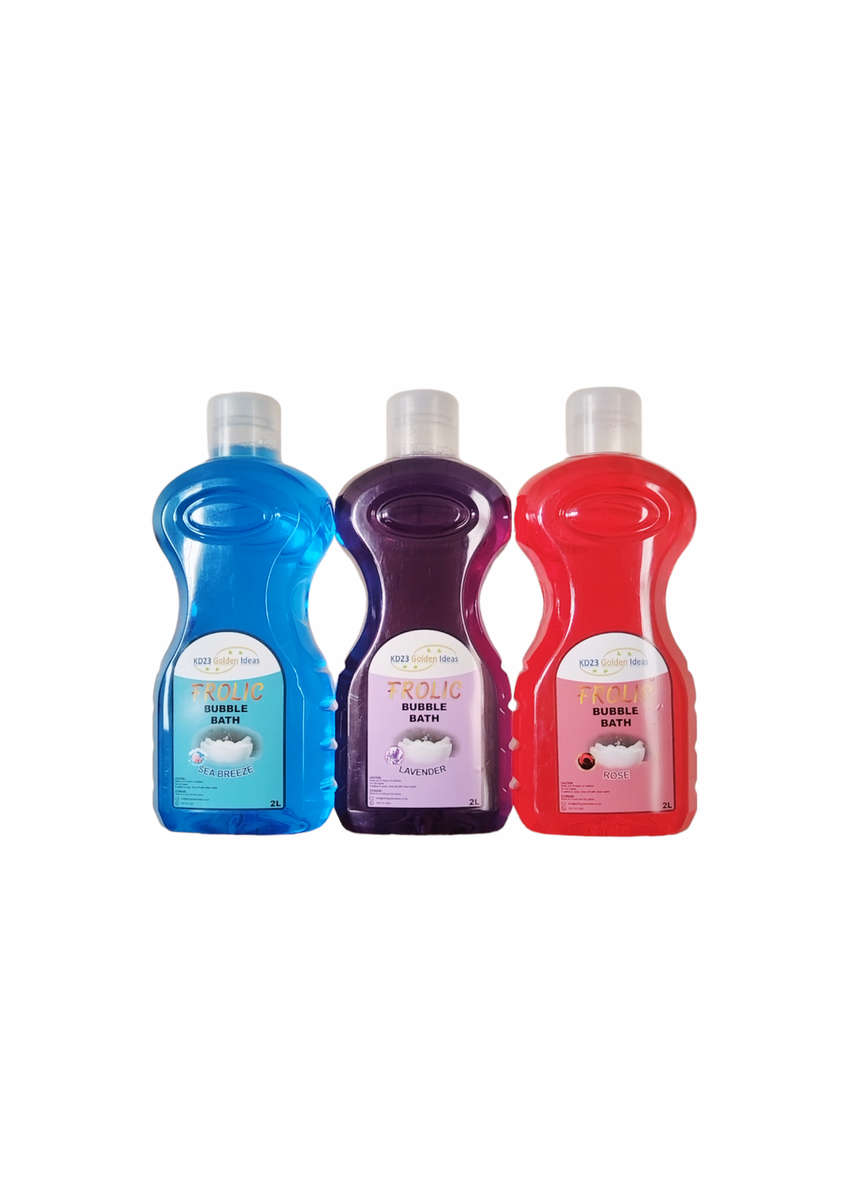 6x Frolic Bubble Bath 2L