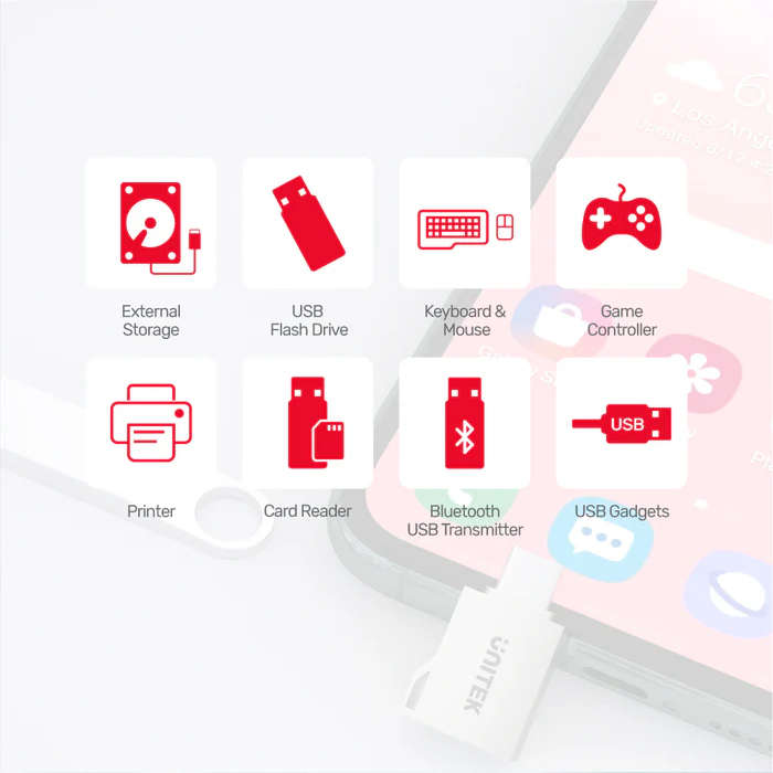 USB-C to USB-A OTG Adapter