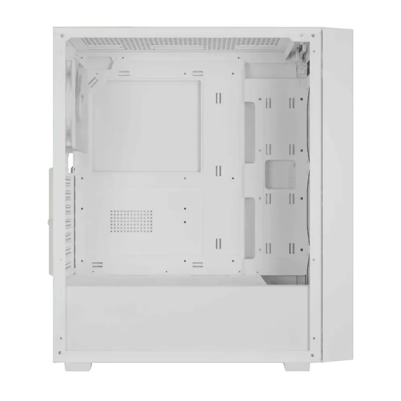 GAMDIAS Aura GC2 Elite White ATX Mid Tower Gaming Computer PC Case /Tempered Glass