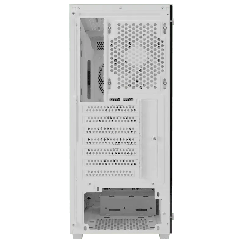 GAMDIAS Aura GC2 Elite White ATX Mid Tower Gaming Computer PC Case /Tempered Glass