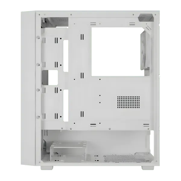 GAMDIAS Aura GC2 Elite White ATX Mid Tower Gaming PC Case