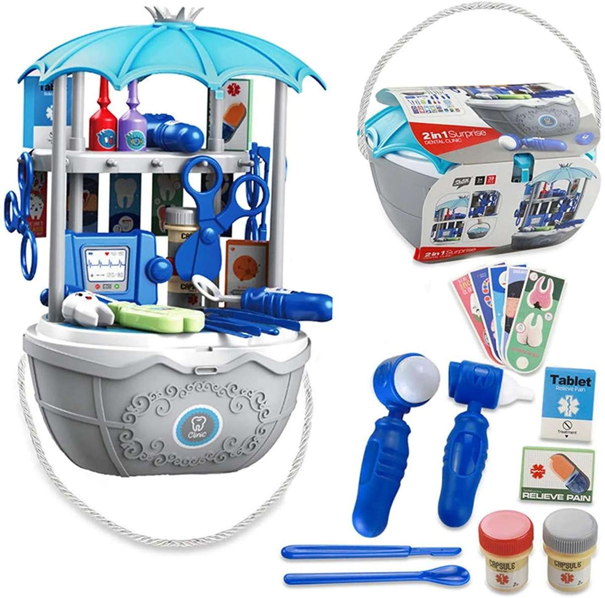 SuperBasket Trolley 2-in1 Doctor Toy