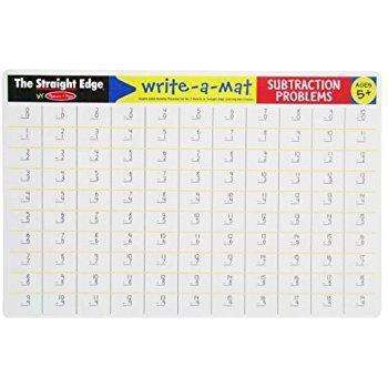 Melissa & Doug Subtraction Color-A-Mat (Pre-Order)
