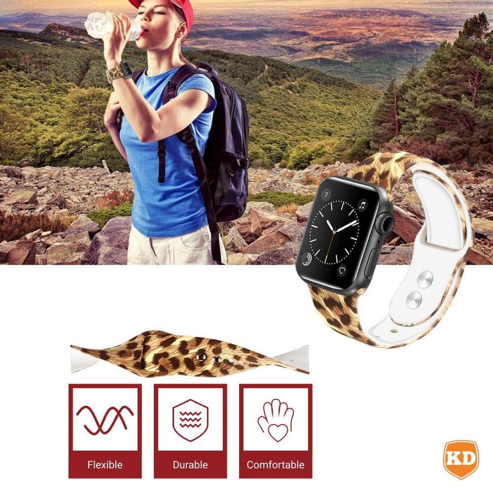 Killer Deals Leather & Silicone Strap Combo for  38/40/41mm Apple Watch