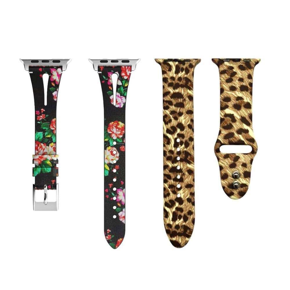 Killer Deals Leather & Silicone Strap Combo for  38/40/41mm Apple Watch