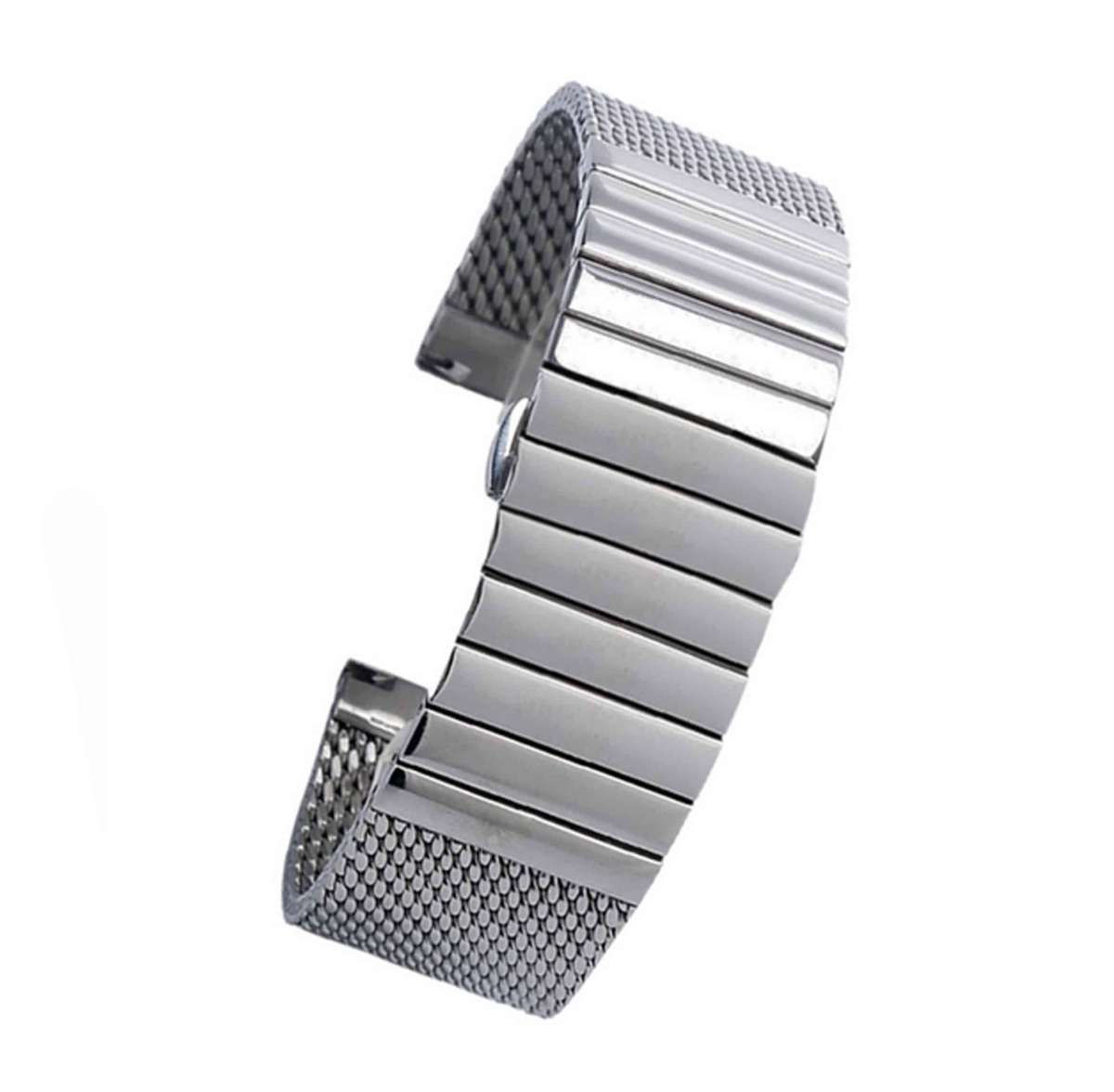 Killer Deals 18mm Universal Stainless Steel Band - Silver