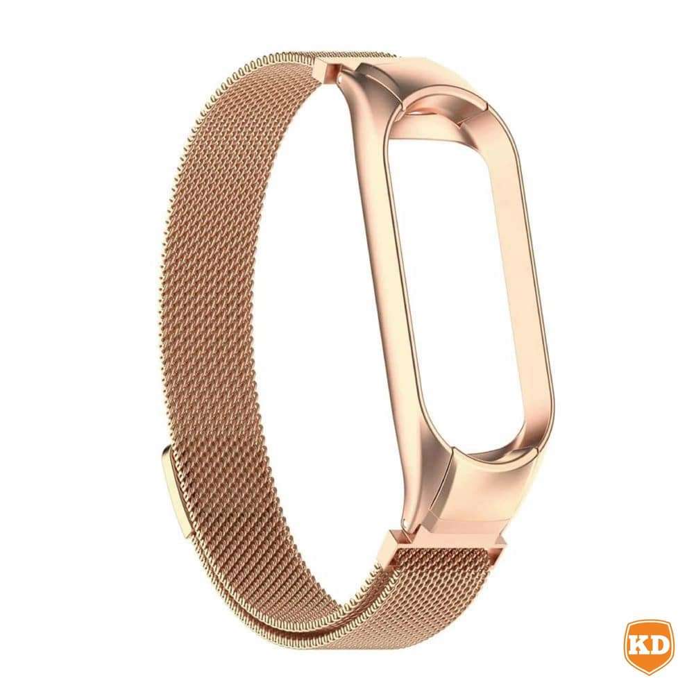 Killer Deals Milanese Strap for xiaomi band 3/4 - Gold