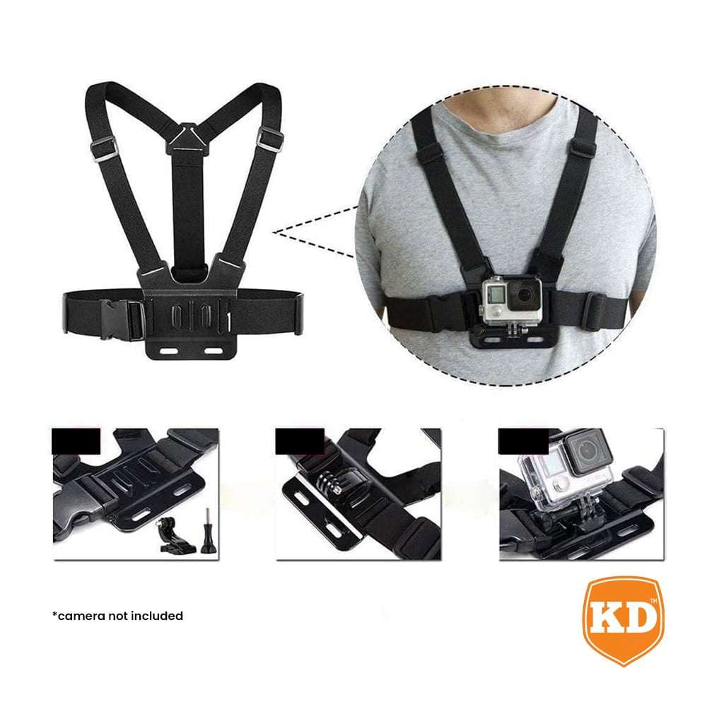 Action Mounts Junior Chest Mount for GoPro Hero 4/ 3+/ 3/ 2/ 1
