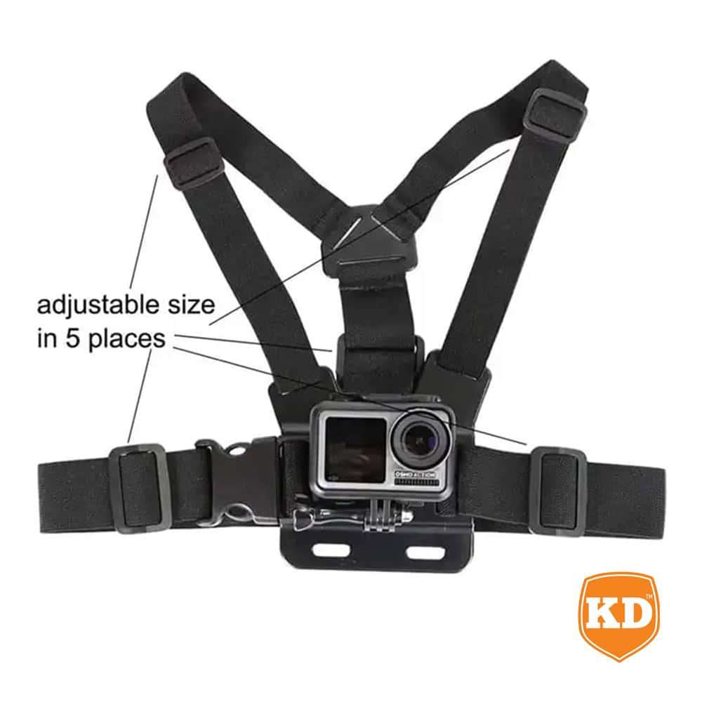 Action Mounts Junior Chest Mount for GoPro Hero 4/ 3+/ 3/ 2/ 1