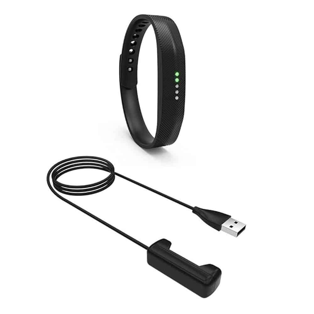 Killer Deals USB Replacement Fast Charging Cable for Fitbit Flex 2- 1m