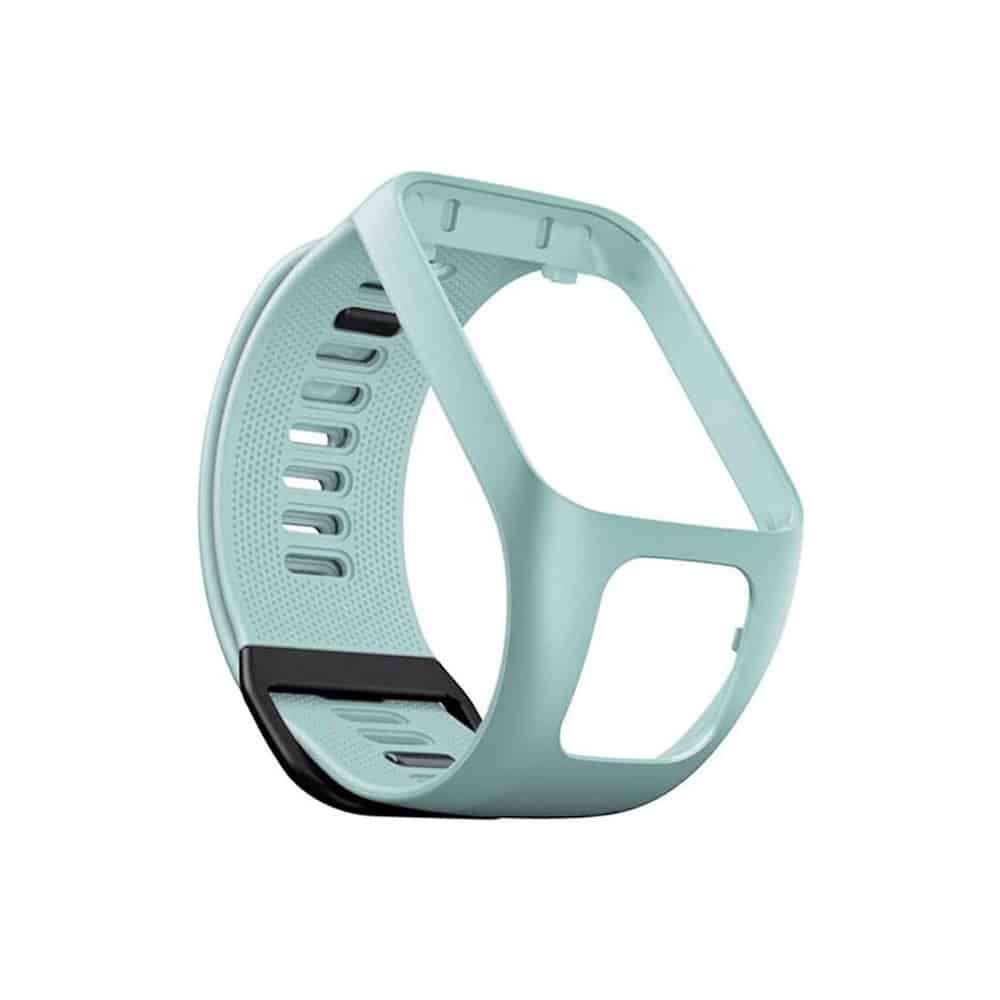 Killer Deals TomTom Runner/Spark Silicone Strap Dark Grey/Bluish Green/Teal - Combo