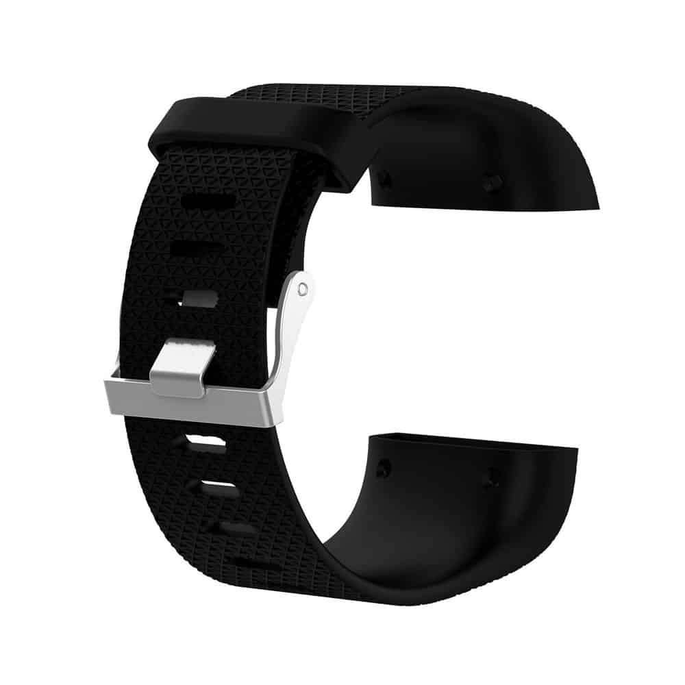 Killer Deals Fitbit Surge Sporty Silicone Strap (M/L) - Black