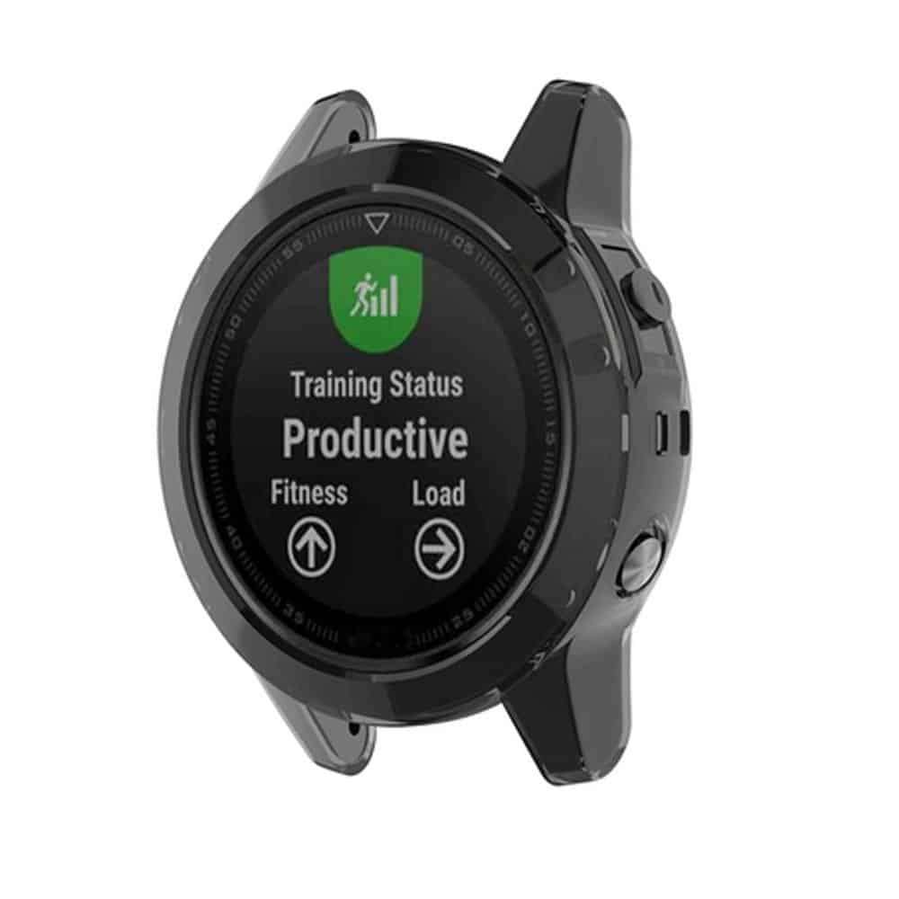Killer Deals 47mm TPU Silicone Protective Case for Garmin Fenix 5 - Black