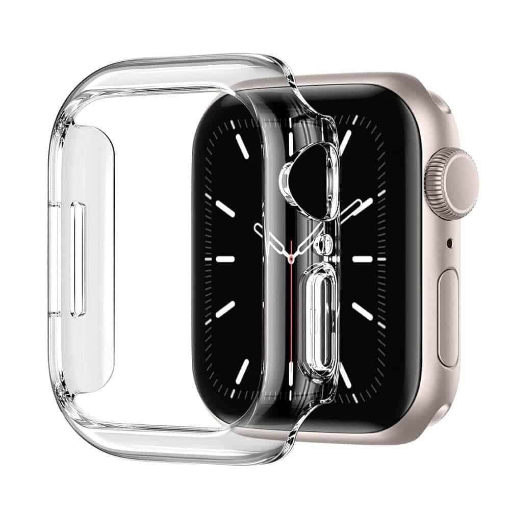 Killer Deals Protective frame case for Apple iWatch 7 (41mm) - Clear