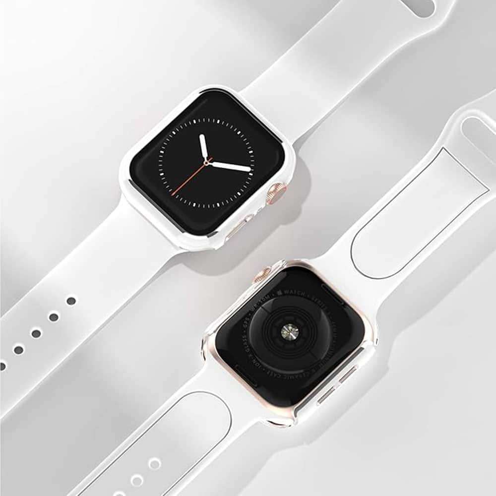 Killer Deals Protective frame case for Apple iWatch 7 (41mm) - Silver