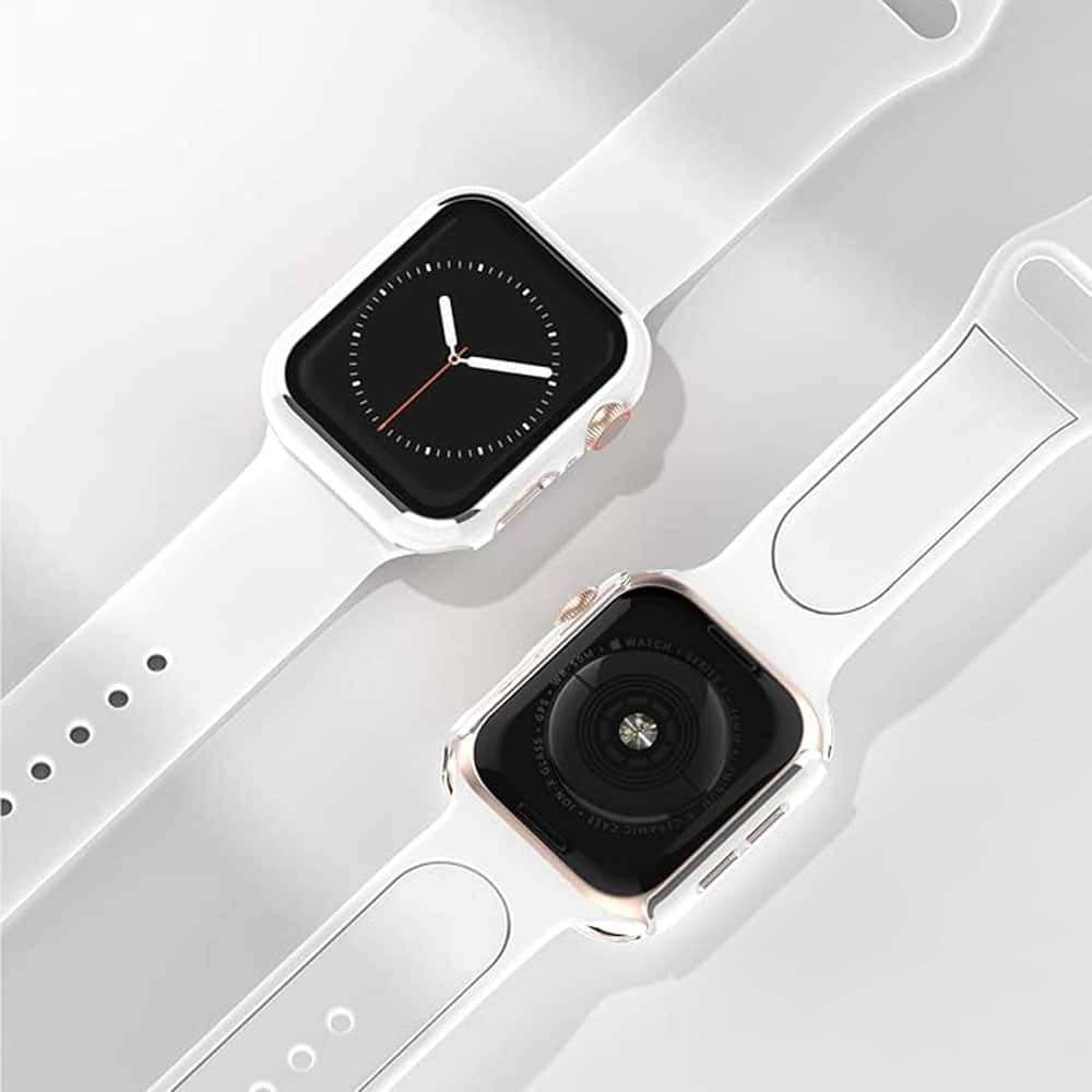 Killer Deals Protective frame case for Apple iWatch 7 (45mm) - Silver