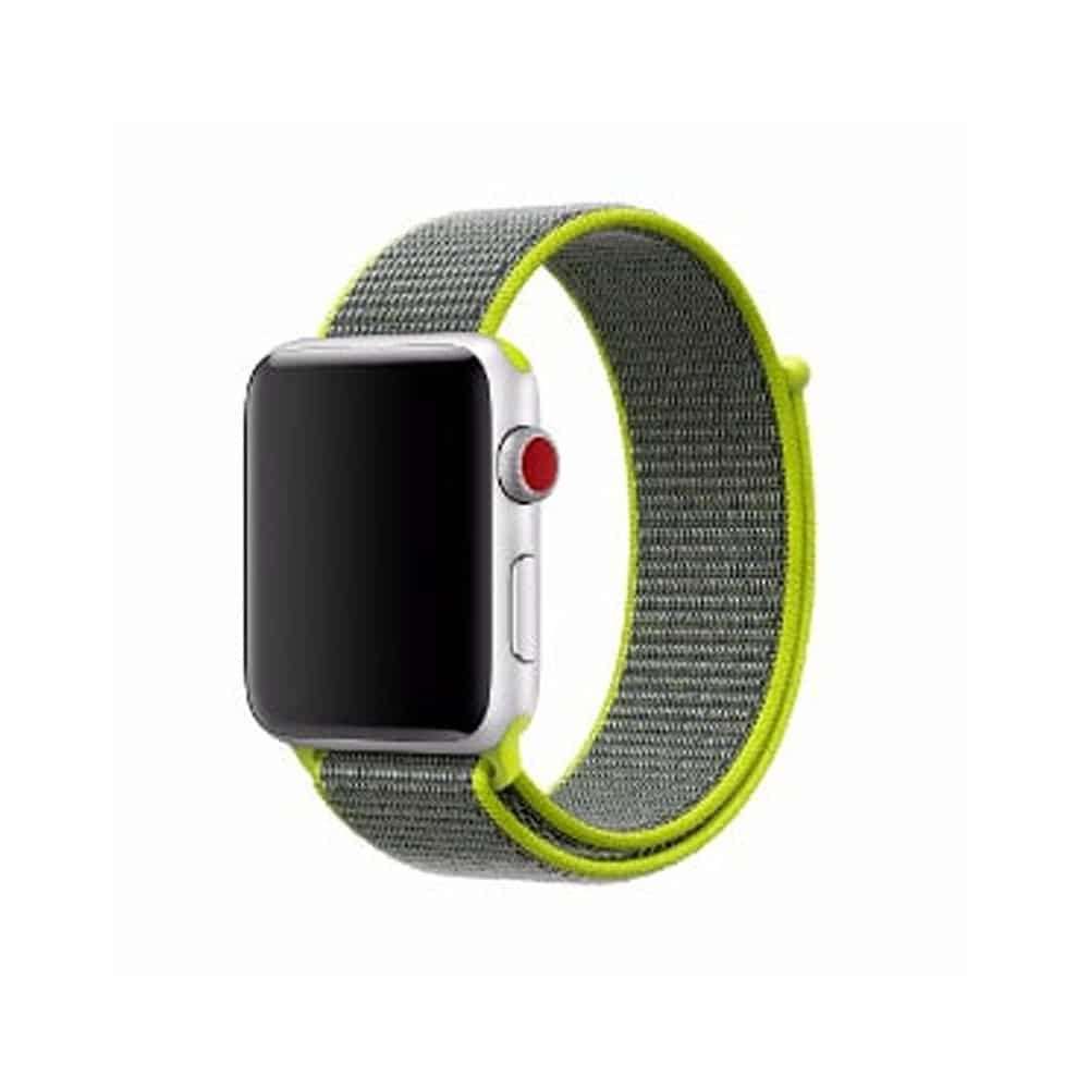 Killer Deals Velcro Nylon Strap for 38/40/41mm Apple Watch-Yellow