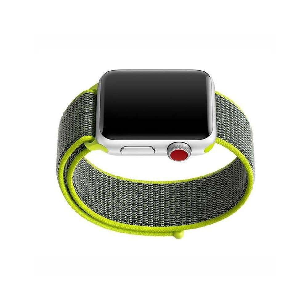 Killer Deals Velcro Nylon Strap for 38/40/41mm Apple Watch-Yellow