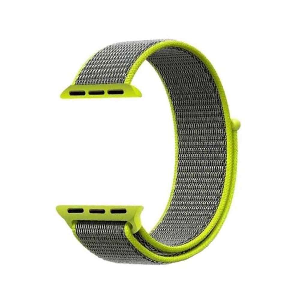 Killer Deals Velcro Nylon Strap for 38/40/41mm Apple Watch-Yellow