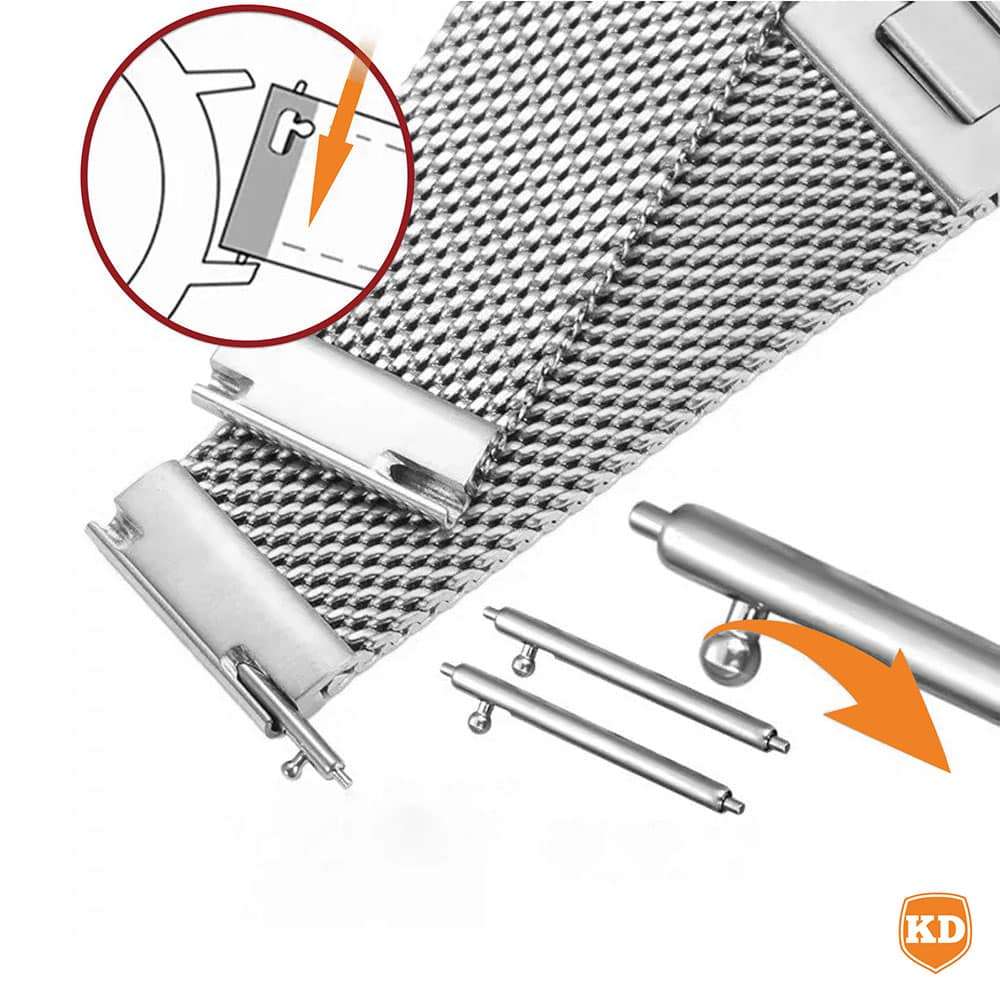 Killer Deals 20mm Stainless Steel Band - Silver