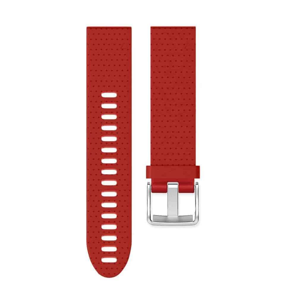 Killer Deals Silicone Strap for 20mm Garmin Fenix 5S/6S-Red