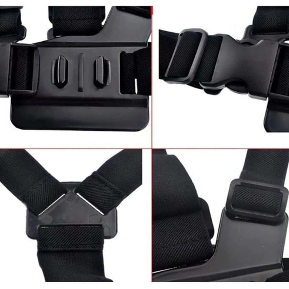 Action Mounts Hands-Free Adjustable Chest Harness for GoPro Hero 5/ Hero 4