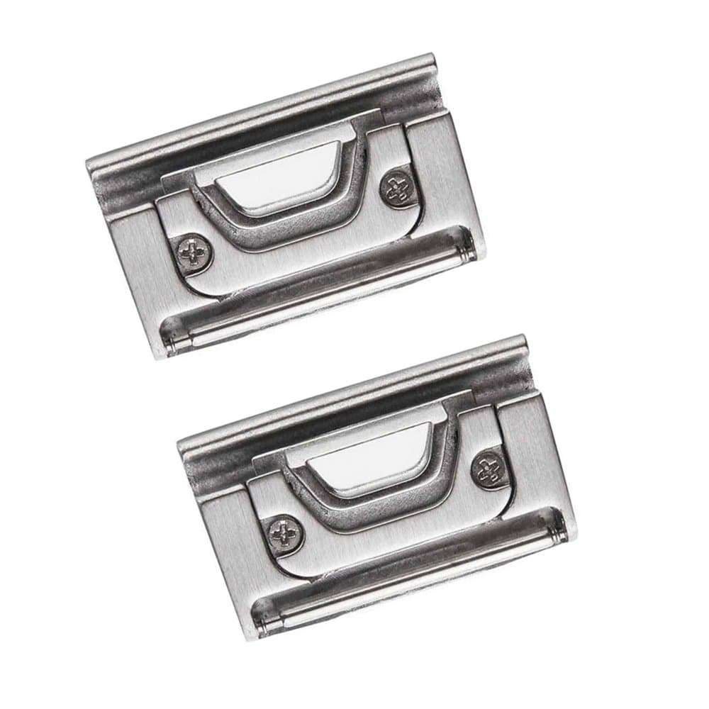 Killer Deals 26mm Steel Adapter Connectors for Garmin Fenix 5X - Silver