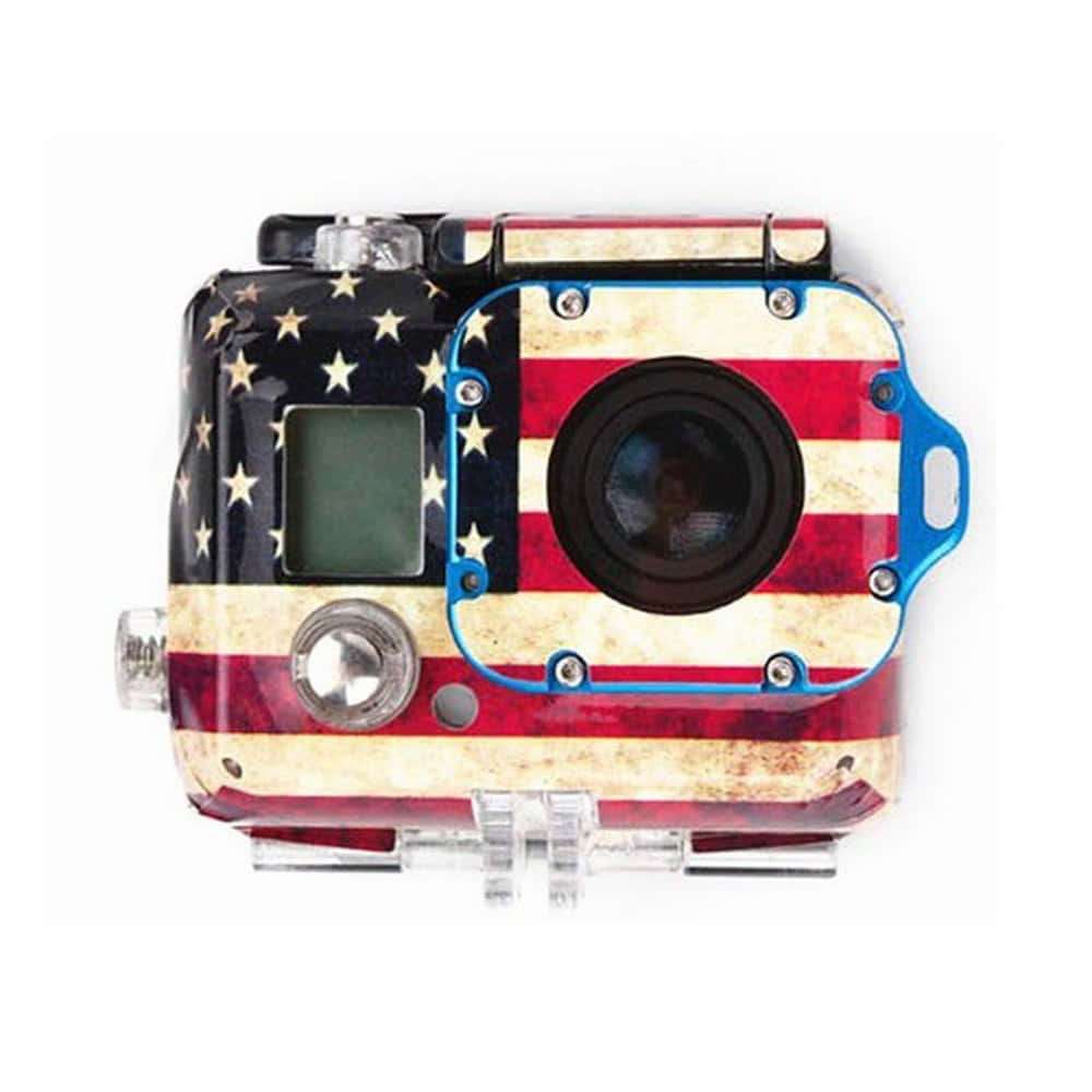 Action Mounts Gopro Hero 3 American Flag case Sticker