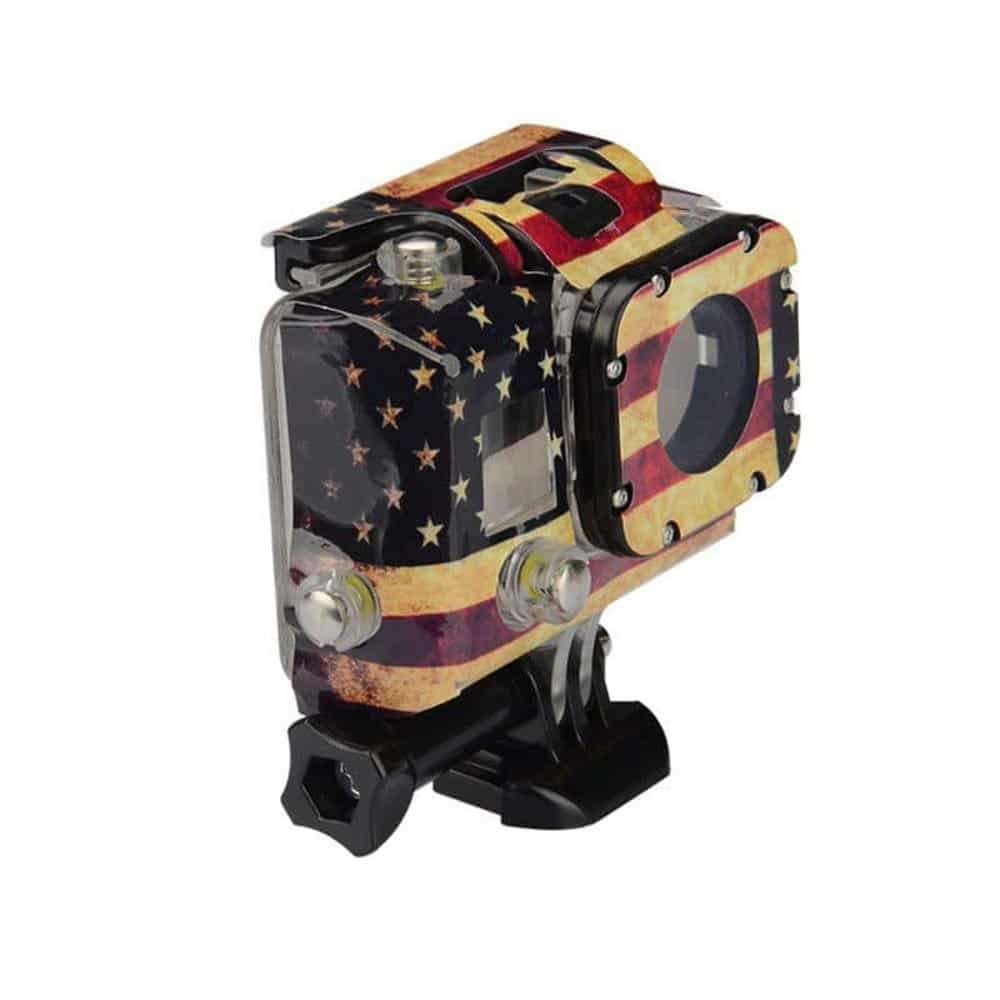 Action Mounts Gopro Hero 3 American Flag case Sticker