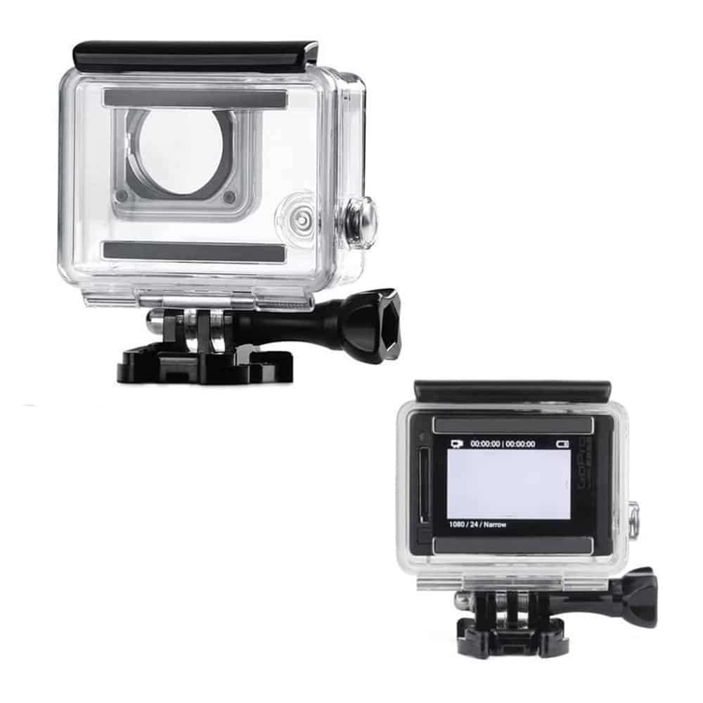 Action Mounts Waterproof Shell Housing with Base & Screw for GoPro Hero 5 Black