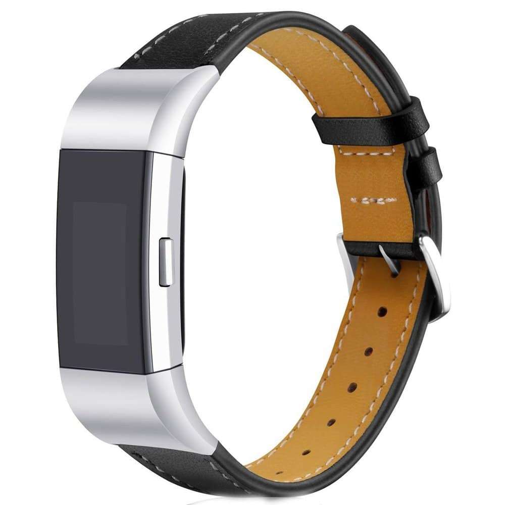 Killer Deals Leather Strap for Fitbit Charge 2-Black