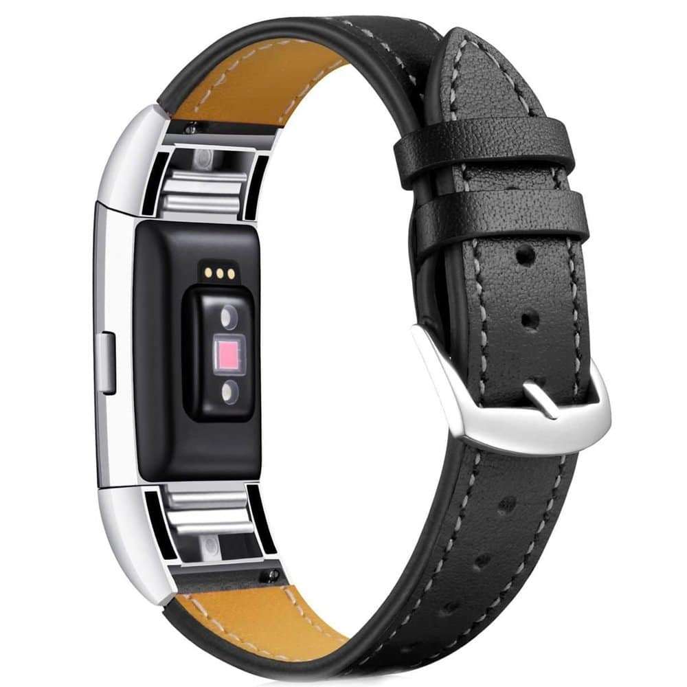 Killer Deals Leather Strap for Fitbit Charge 2-Black