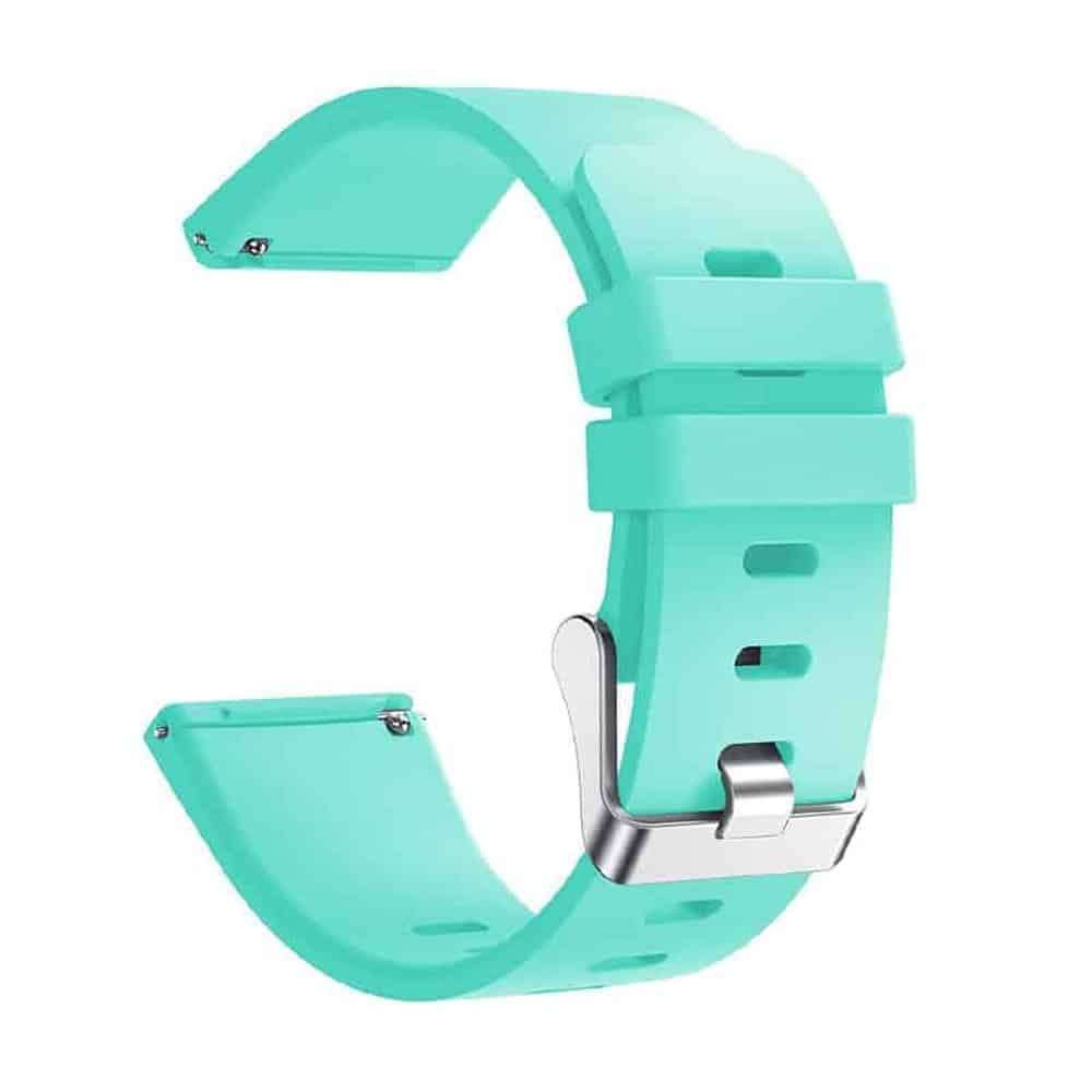 Killer Deals 22mm Sporty Silicone Strap for Fitbit Versa - Frost Blue - M-L