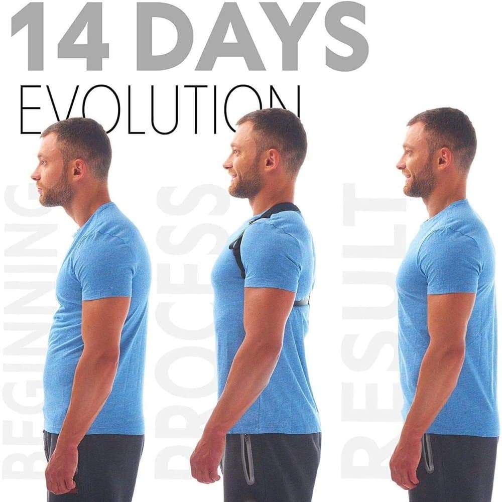 Killer Deals Unisex Adjustable Shoulder Upper Back Posture Corrector Brace