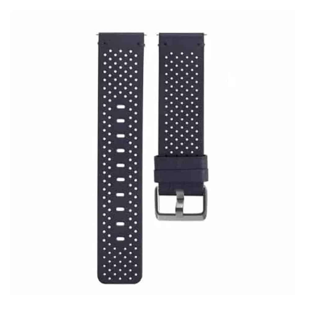 Killer Deals Fitbit Versa 2 replacement leather strap - Navy