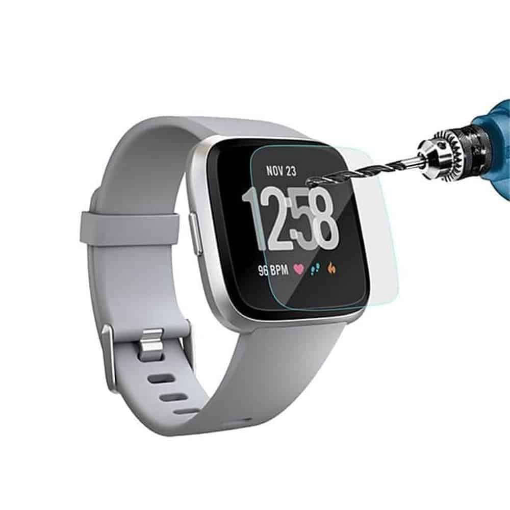 Killer Deals 34mm Tempered Glass Screen Protector for Fitbit Versa