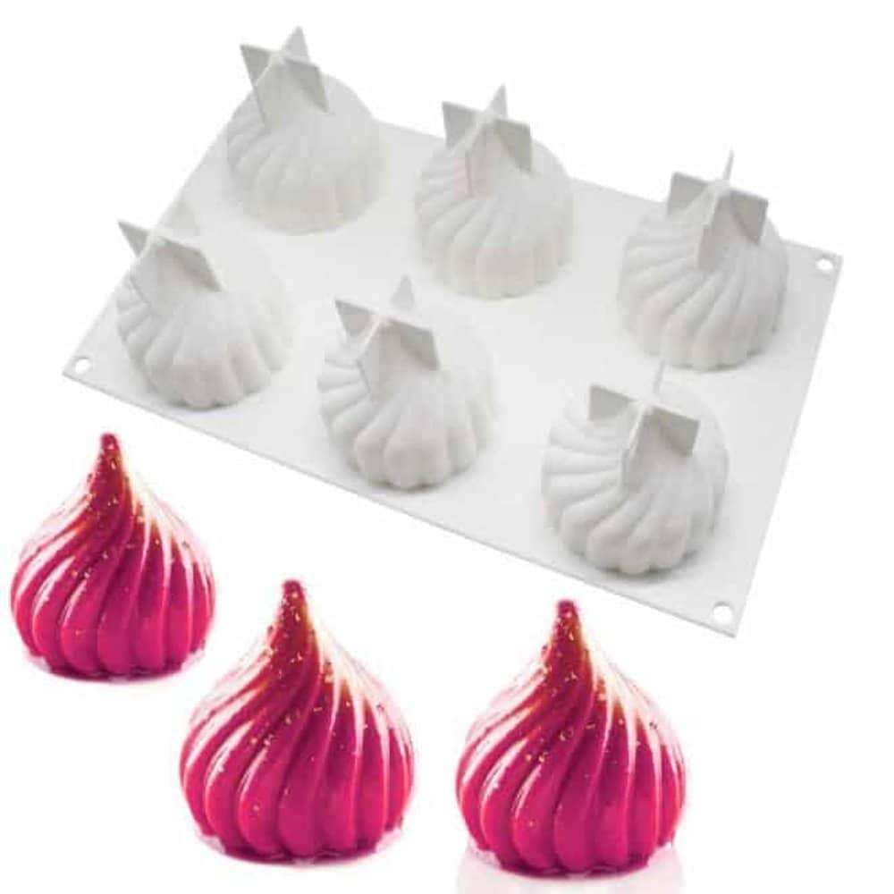 Killer Deals Non-Stick 6 3D Russian Tale Silicone Dessert Baking Mould