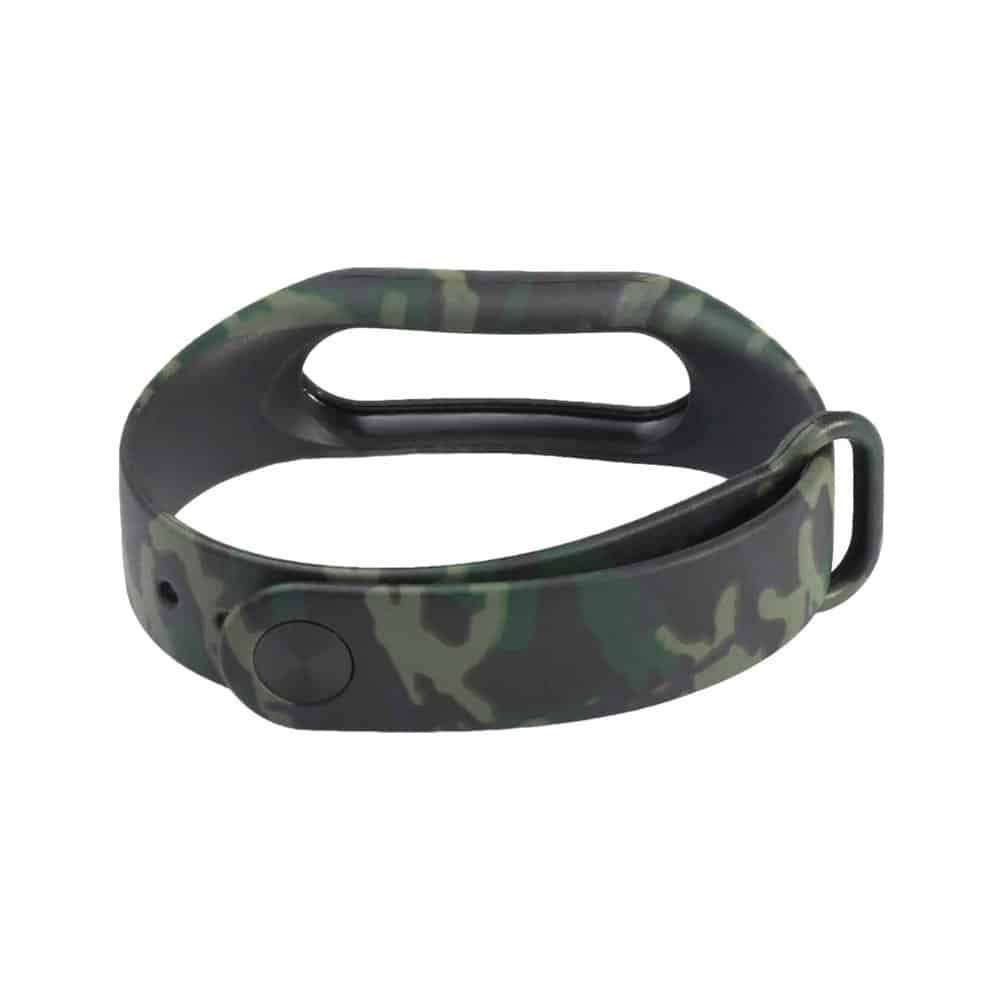 Killer Deals Xiaomi Mi Band 2 replacement silicone strap - Camo green