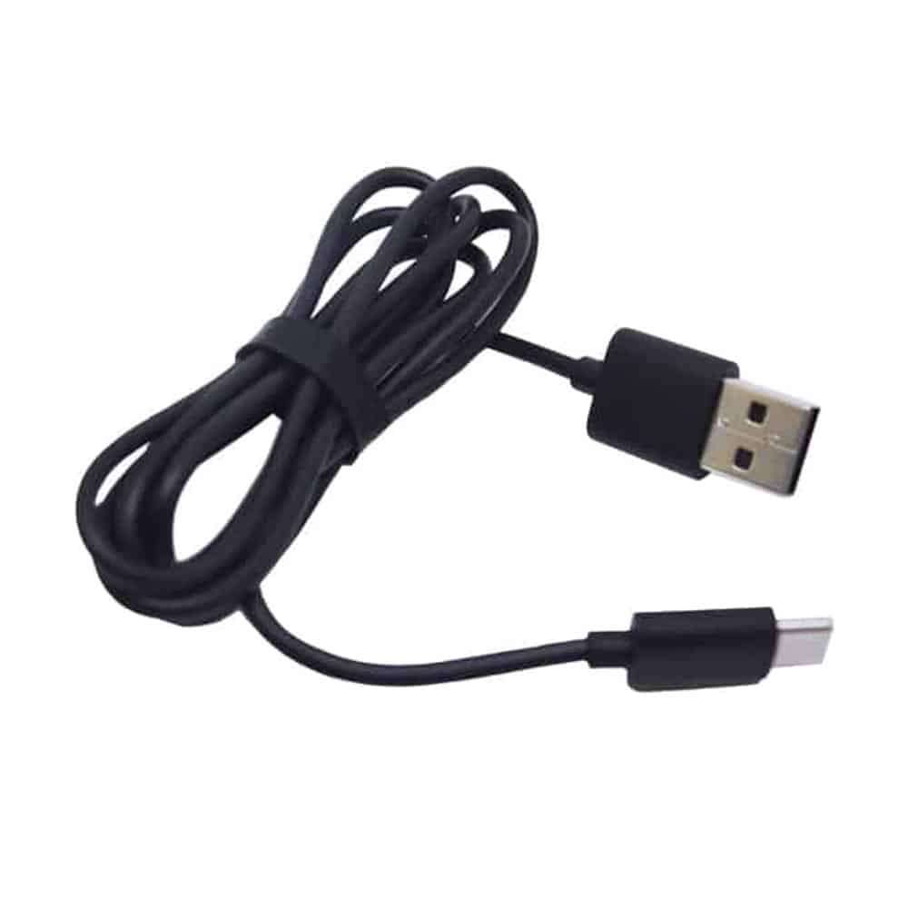 Action Mounts Male USB-A to Male USB-C Charger Data Sync Transfer Cable- 1m