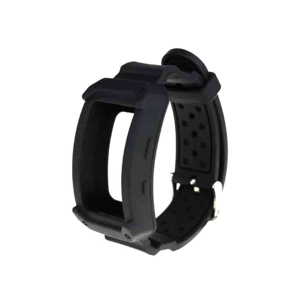 Killer Deals Samsung Gear Fit 2/2 Pro replacement silicone strap - Black