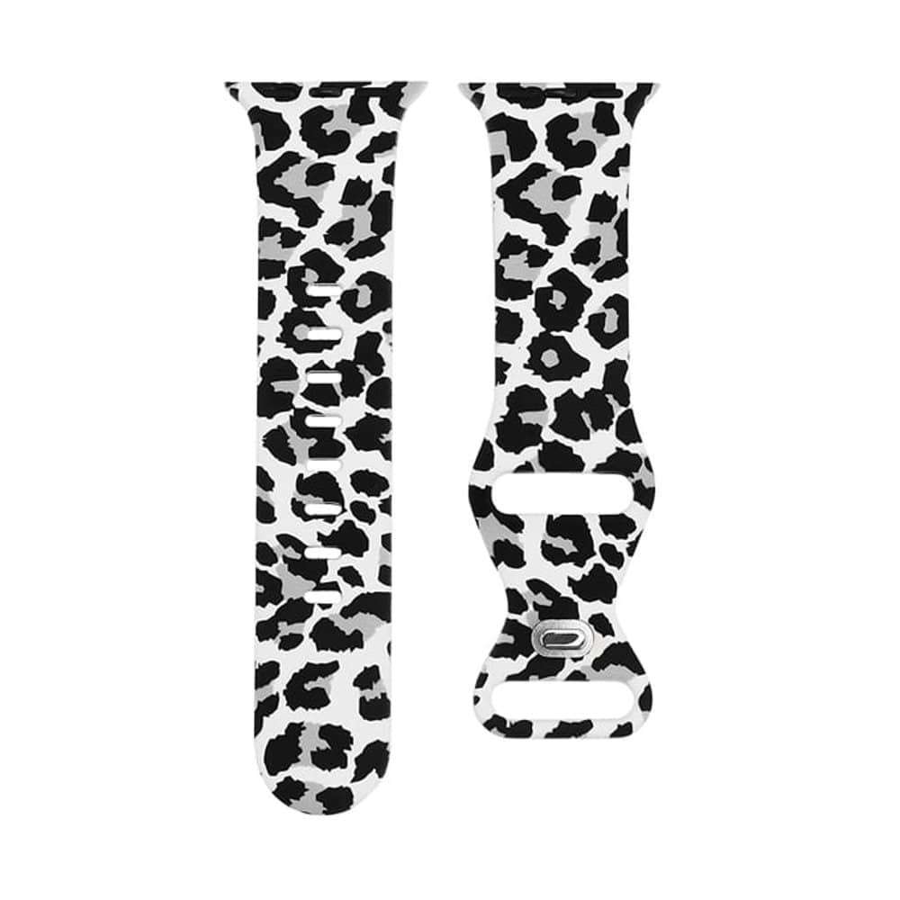Killer Deals Silicone Strap for 42/44/45/49mm Apple Watch- Leopard