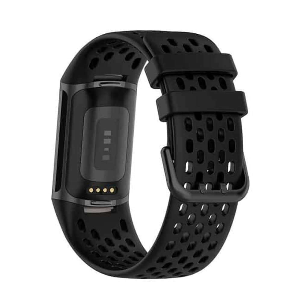 Killer Deals Sporty Breathable Silicone Strap for Fitbit Charge 5/ Charge 6